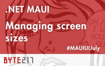 .NET MAUI – Managing screen sizes